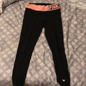 Victoria Secret Pink Leggings - Black - M